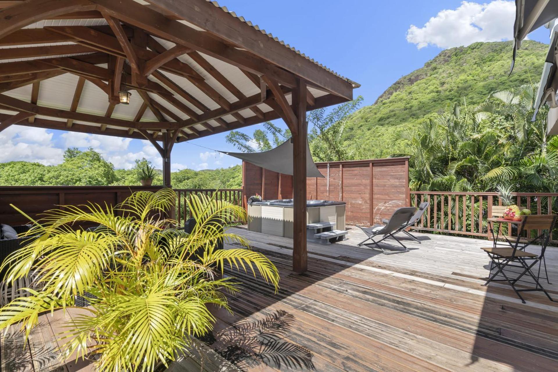 Lodge Du Piton 생트안느 외부 사진